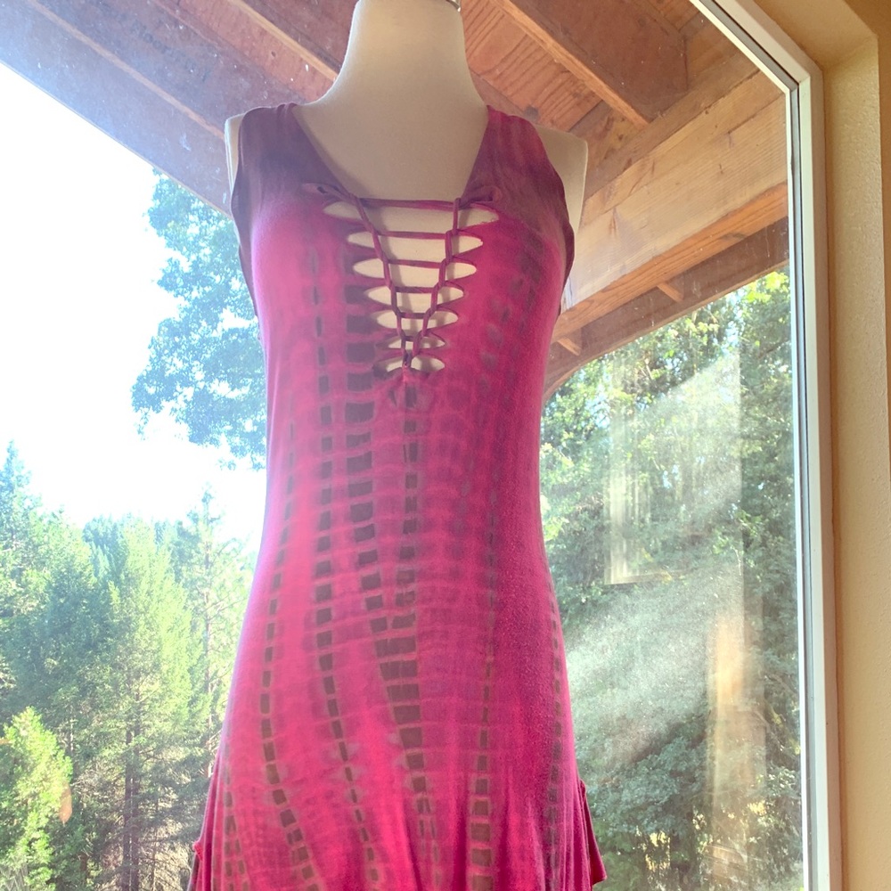 Summer tie dye dress Size M